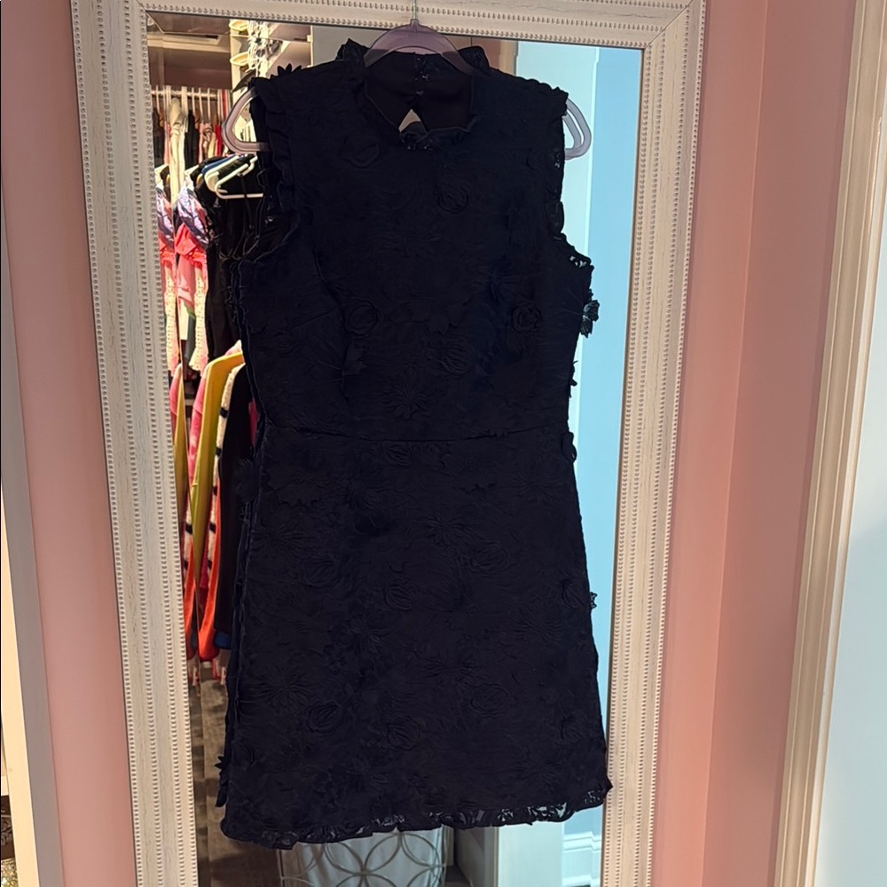 LNC- jcrew - size 10- floral appliqué cocktail dress
